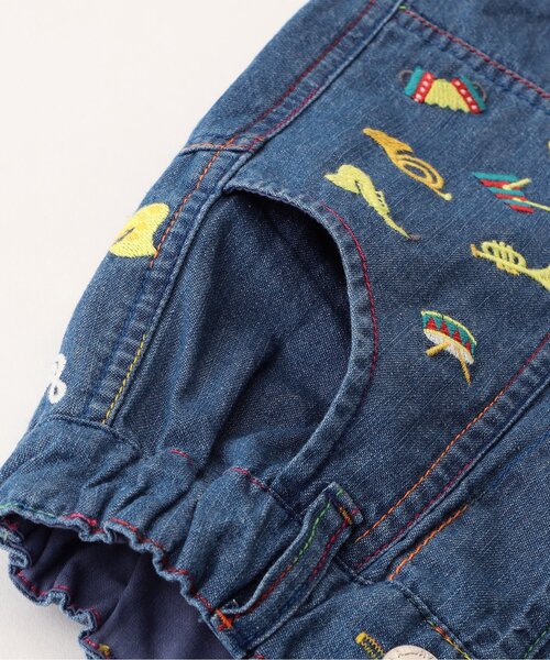 BIT'Z(ビッツ)の「楽器刺繍FUNパンツ(その他パンツ・キッズ・ブルー/ベージュ・120/110/100/95/90/80)」の15枚目の写真