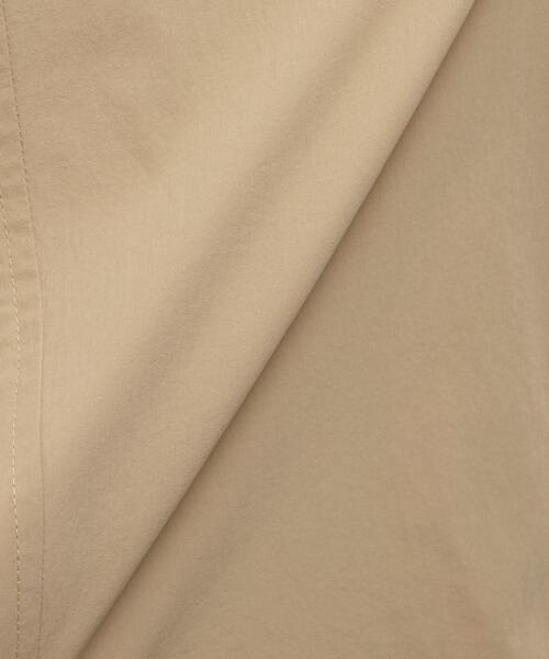 MEN'S MELROSE(メンズメルローズ)の「《WEB限定》4WAYクロスバルカラーコート | 軽量 / 撥水 / ストレッチ / 防シワ(ステンカラーコート・メンズ・ベージュ/ネイビー・3/4/5)」の12枚目の写真