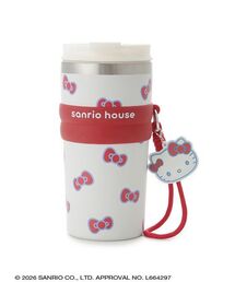 sanrio house（サンリオハウス）の「ハローキティ リボンステンレスタンブラー（グラス/マグカップ/タンブラー）」