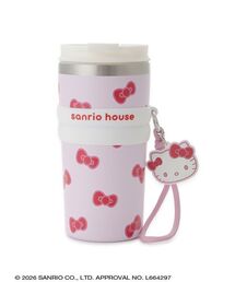 sanrio house（サンリオハウス）の「ハローキティ リボンステンレスタンブラー（グラス/マグカップ/タンブラー）」