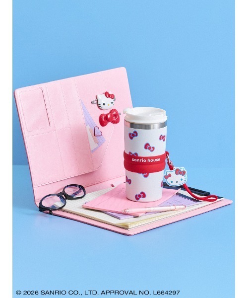 sanrio house(�T�����I�n�E�X)�̃n���[�L�e�B ���{���X�e�����X�^���u���[(�O���X/�}�O�J�b�v/�^���u���[)