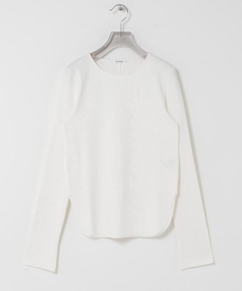 URBAN RESEARCH（アーバンリサーチ）の「ストレッチリブカットソー（Tシャツ/カットソー・レディース・ピンク/オフホワイト/チャコールグレー・FREE）」の19枚目の写真