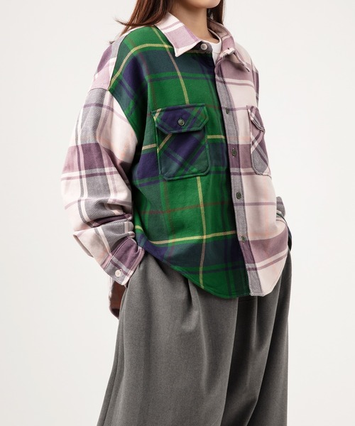 UNUSED（アンユーズド）の「【 UNUSED × YuumiARIA 】crazy pattern shirt（シャツ/ブラウス・レディース・その他・FREE）」の9枚目の写真