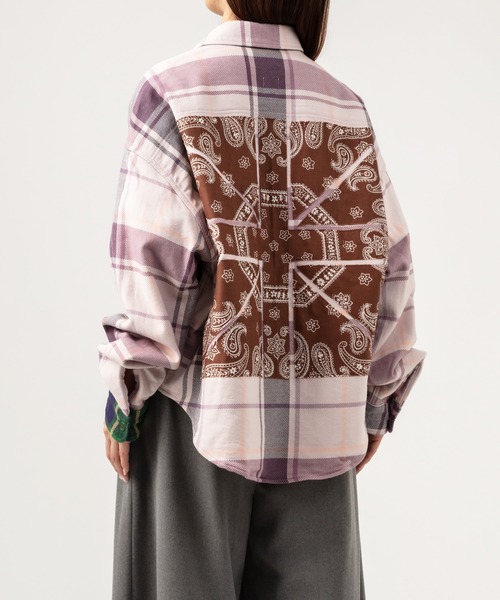 UNUSED（アンユーズド）の「【 UNUSED × YuumiARIA 】crazy pattern shirt（シャツ/ブラウス・レディース・その他・FREE）」の12枚目の写真