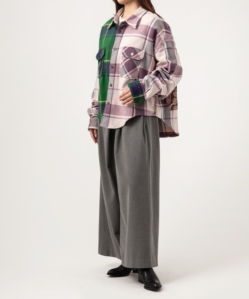 UNUSED（アンユーズド）の「【 UNUSED × YuumiARIA 】crazy pattern shirt（シャツ/ブラウス・レディース・その他・FREE）」の18枚目の写真