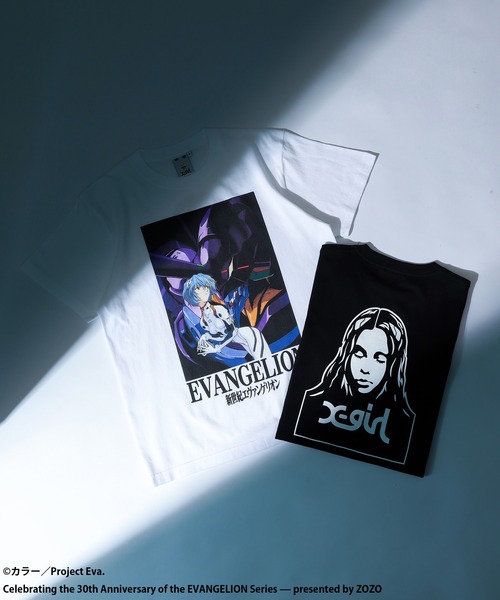 X-girl(エックスガール)の「X-girl × NEON GENESIS EVANGELION S/S TEE(Tシャツ/カットソー・レディース・ブラック/ホワイト・S/M/L/XL)」の10枚目の写真