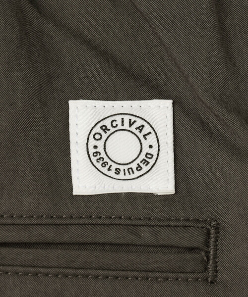 ORCIVAL(オーシバル)の「ORCIVAL | コットンナイロンツイル ワイドイージーパンツ MEN(その他パンツ・メンズ・アイボリー/チャコール/オリーブ・3/4/5)」の9枚目の写真