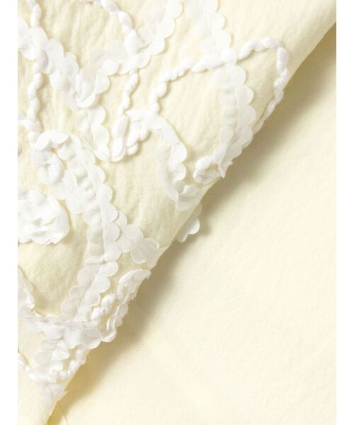 MERCURYDUO（マーキュリーデュオ）の「フラワーエンブロイダリーシアージャケット（テーラードジャケット・レディース・イエロー/グレー・FREE）」の14枚目の写真