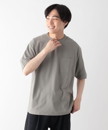 GLOBAL WORK | サラサラ快適DRYポケットTシャツ/636404(Tシャツ/カットソー)