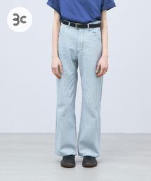 THE GOODLAND MARKET | ザ グッドランド マーケット　RE DENIM SEMI FLARE PANTS(デニムパンツ)