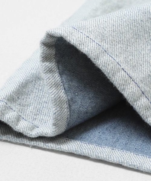 THE GOODLAND MARKET（ザグッドランドマーケット）の「ザ グッドランド マーケット　RE DENIM SEMI FLARE PANTS（デニムパンツ・レディース・ライトインディゴブルー・4/3/2/1）」の7枚目の写真