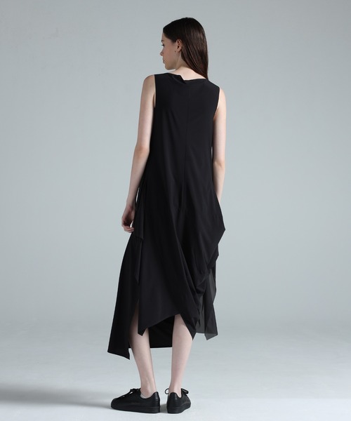 Y-3（ワイスリー）の「Y-3 MESH DRESS（ワンピース・レディース・ブラック・SMALL/MEDIUM/LARGE/X-SMALL/XX-SMALL）」の4枚目の写真