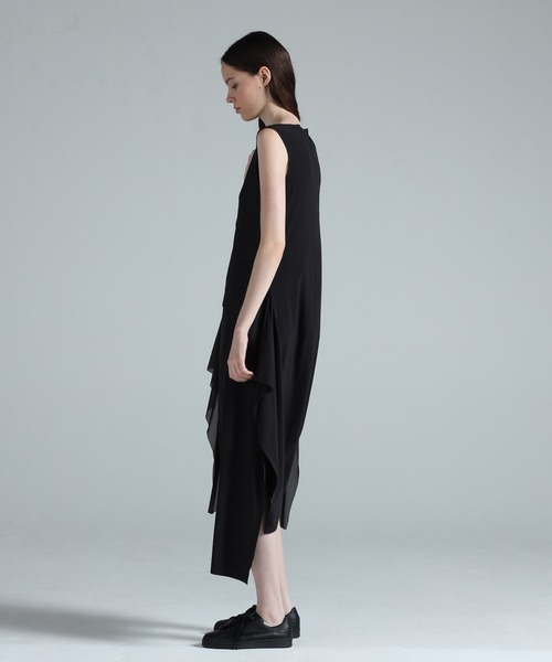 Y-3（ワイスリー）の「Y-3 MESH DRESS（ワンピース・レディース・ブラック・SMALL/MEDIUM/LARGE/X-SMALL/XX-SMALL）」の3枚目の写真
