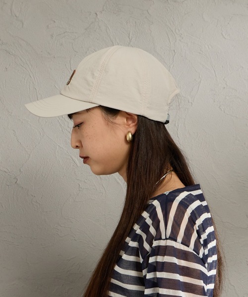 halo commodity（ハロ　コモディティー）の「【WEB限定】[HALO COMMODITY/ハロコモディティー] KUMA 刺繍6パネルキャップ（キャップ・レディース・キナリ/グレー/ブラック・F）」の7枚目の写真