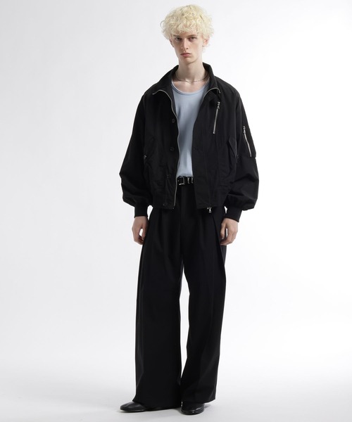 HARE（ハレ）の「【接触冷感】ユルネックBASICカット(HARE)（Tシャツ/カットソー・メンズ・ホワイト/ブラック/グレー/ブルー・SMALL/MEDIUM）」の7枚目の写真