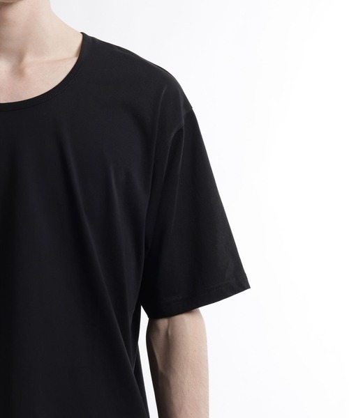 HARE（ハレ）の「【接触冷感】ユルネックBASICカット(HARE)（Tシャツ/カットソー・メンズ・ホワイト/ブラック/グレー/ブルー・SMALL/MEDIUM）」の20枚目の写真