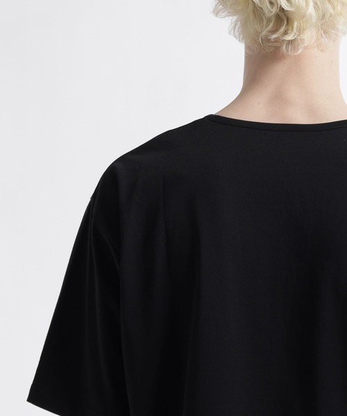 HARE（ハレ）の「【接触冷感】ユルネックBASICカット(HARE)（Tシャツ/カットソー・メンズ・ホワイト/ブラック/グレー/ブルー・SMALL/MEDIUM）」の22枚目の写真