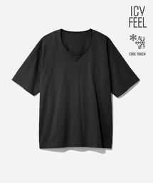 HARE（ハレ）の「【接触冷感】ユルネックBASICカット(HARE)（Tシャツ/カットソー）」
