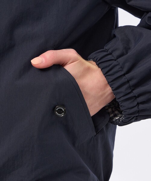 MACKINTOSH PHILOSOPHY(マッキントッシュ フィロソフィー)の「【RAWMARSH(ローマーシュ)】コットンポプリンブルゾン(ブルゾン・レディース・ブラウン/ダークネイビー・36/38)」の15枚目の写真