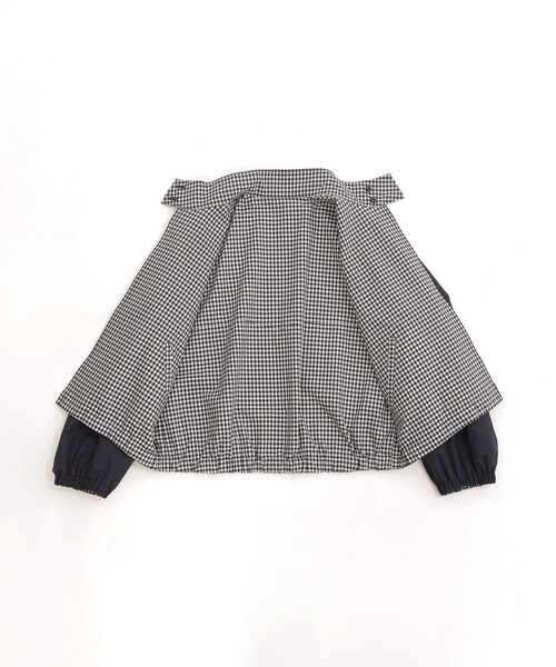 MACKINTOSH PHILOSOPHY(マッキントッシュ フィロソフィー)の「【RAWMARSH(ローマーシュ)】コットンポプリンブルゾン(ブルゾン・レディース・ブラウン/ダークネイビー・36/38)」の17枚目の写真