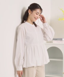 ITS'DEMO | 【洗濯機OK】バルーンヘムブラウス(シャツ/ブラウス)