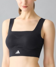 GUNZE（グンゼ）の「adidas/アディダス スポーツブラ クロップトップ 完全無縫製でチクチクしにくい（スポーツブラ）」
