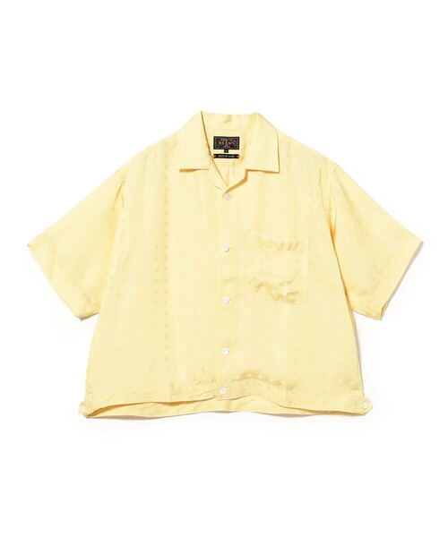 BEAMS PLUS(ビームスプラス)の「Cabana-SHT Cupro Dot Pattern(シャツ/ブラウス・メンズ・イエロー/ネイビー・MEDIUM/LARGE/X-LARGE/SMALL)」の12枚目の写真