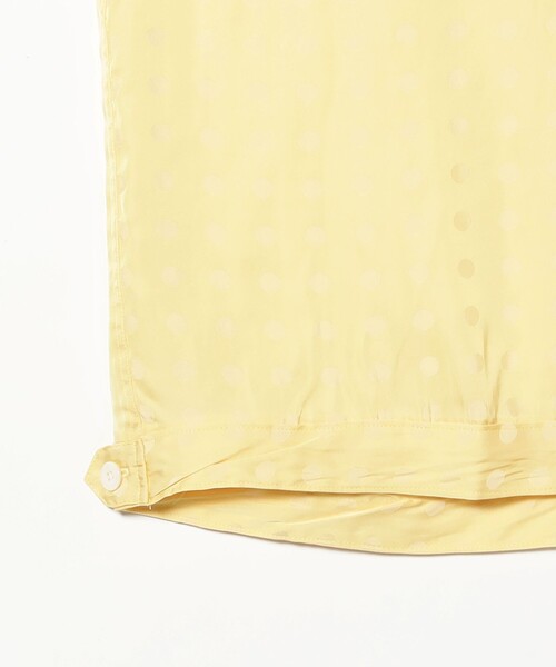 BEAMS PLUS(ビームスプラス)の「Cabana-SHT Cupro Dot Pattern(シャツ/ブラウス・メンズ・イエロー/ネイビー・MEDIUM/LARGE/X-LARGE/SMALL)」の14枚目の写真