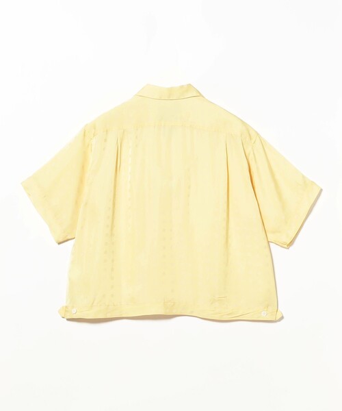 BEAMS PLUS(ビームスプラス)の「Cabana-SHT Cupro Dot Pattern(シャツ/ブラウス・メンズ・イエロー/ネイビー・MEDIUM/LARGE/X-LARGE/SMALL)」の15枚目の写真