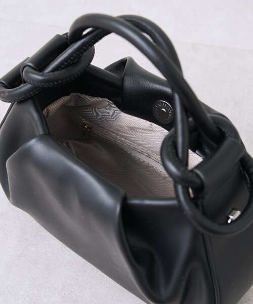 mystic(ミスティック)の「リングハンドルミニBAG(ハンドバッグ・レディース・ブラック/オフホワイト・ONE SIZE)」の3枚目の写真