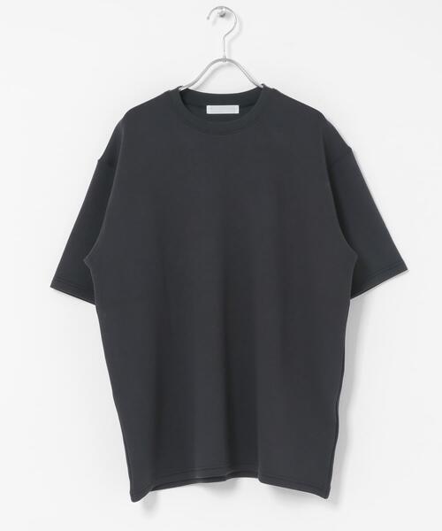 SENSE OF PLACE by URBAN RESEARCH（センスオブプレイスバイアーバンリサーチ）の「『一部WEB限定カラー』『接触冷感/速乾』ダンボールポンチショートスリーブTシャツ（Tシャツ/カットソー・メンズ・ライトベージュ/ブラック/イエロー/チャコールグレー/ブラウン/グリーン/ホワイト・LARGE/MEDIUM）」の19枚目の写真