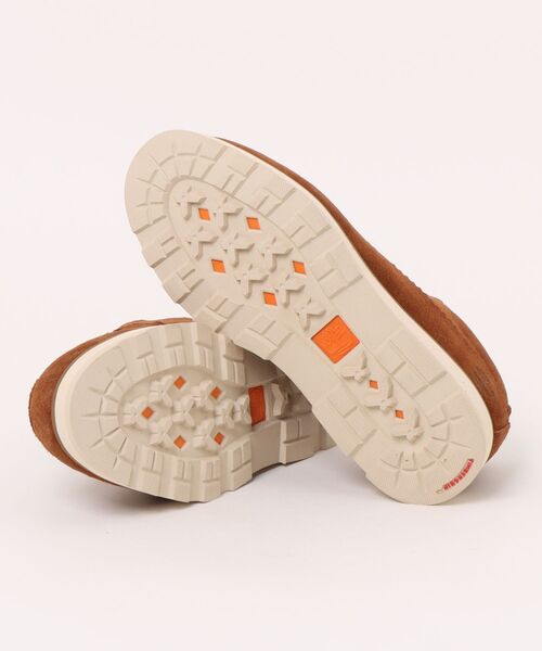 Timberland(ティンバーランド)の「Timberland ティンバーランド BRITTON MILLS LACE UP SHOE【本革】メンズシューズ(ブリットンミルズレースアップシューズ) A43JG EIZ ブラウン(モカシン/デッキシューズ・メンズ・ブラウン・25.5cm/26.0cm/26.5cm/27.0cm/27.5cm/28.0cm/25.0cm)」の3枚目の写真