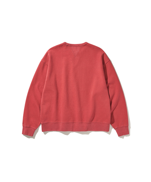 HISHANDER（ヒズハンダー）の「VINTAGE SWEAT SHIRTS VINTAGE RED（スウェット・メンズ・その他・1/2/3）」の2枚目の写真