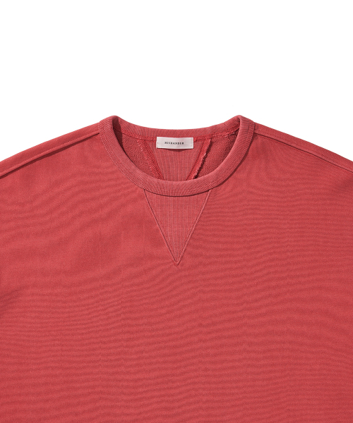 HISHANDER（ヒズハンダー）の「VINTAGE SWEAT SHIRTS VINTAGE RED（スウェット・メンズ・その他・1/2/3）」の3枚目の写真
