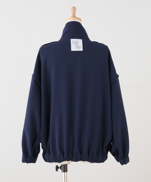 LAYAS(レイヤーズ)の「【LAYAS/レイヤーズ】 JERSEY BLOUSON(ブルゾン・レディース・ネイビー・FREE)」の6枚目の写真