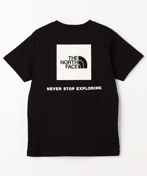 FREAK'S STORE(フリークスストア)の「限定展開 THE NORTH FACE/ザ・ノース・フェイス ショートスリーブバックスクエアロゴティー(キッズ)(Tシャツ/カットソー・メンズ・ブルー/ブラック/ホワイト・140/130/160/150)」の1枚目の写真