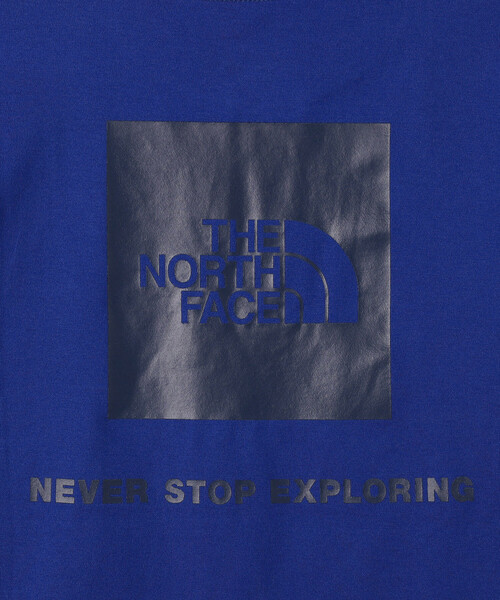 FREAK'S STORE(フリークスストア)の「限定展開 THE NORTH FACE/ザ・ノース・フェイス ショートスリーブバックスクエアロゴティー(キッズ)(Tシャツ/カットソー・メンズ・ブルー/ブラック/ホワイト・140/130/160/150)」の7枚目の写真