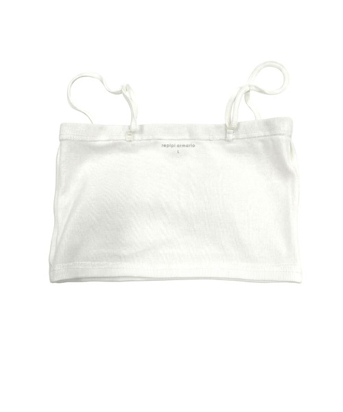 repipi armario(レピピ アルマリオ)の「【3WAY】チェーンショルダーチューブトップ(チューブトップ・キッズ・ブラック/オフホワイト・SMALL/MEDIUM/LARGE)」の10枚目の写真