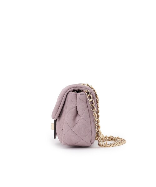 couture brooch（クチュールブローチ）の「スエード調ミニショルダーバッグ（ショルダーバッグ・レディース・ベージュ/ピンク系・00）」の9枚目の写真