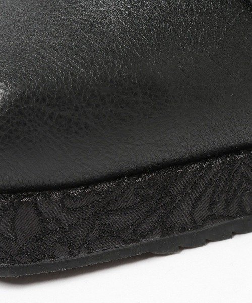 HARE(ハレ)の「ハイソールレースアップミュール(HARE)(サンダル・メンズ・ブラック/ブラック系その他・MEDIUM/LARGE)」の6枚目の写真