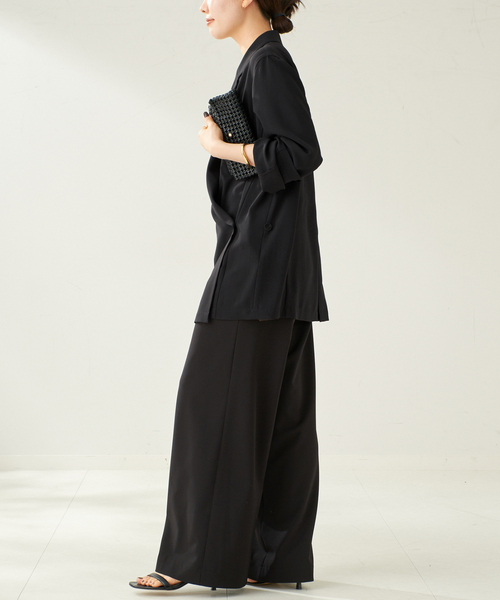 plage(プラージュ)の「《WEB限定追加》Cache Coeur ジャケット(その他アウター・レディース・ブラック・38/36)」の4枚目の写真