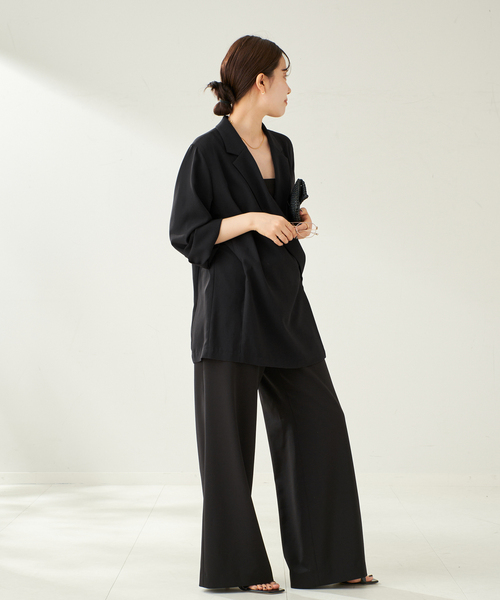 plage(プラージュ)の「《WEB限定追加》Cache Coeur ジャケット(その他アウター・レディース・ブラック・38/36)」の5枚目の写真