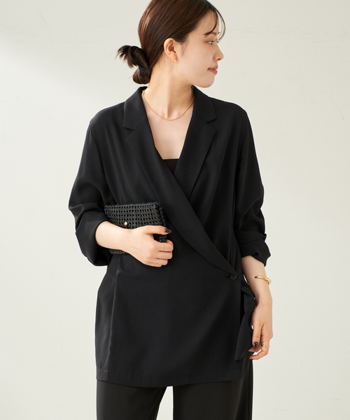 plage(プラージュ)の「《WEB限定追加》Cache Coeur ジャケット(その他アウター・レディース・ブラック・38/36)」の7枚目の写真