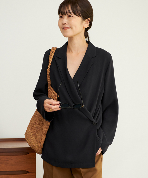 plage(プラージュ)の「《WEB限定追加》Cache Coeur ジャケット(その他アウター・レディース・ブラック・38/36)」の13枚目の写真