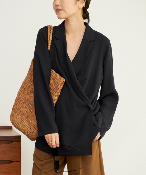 plage(プラージュ)の「《WEB限定追加》Cache Coeur ジャケット(その他アウター・レディース・ブラック・38/36)」の14枚目の写真