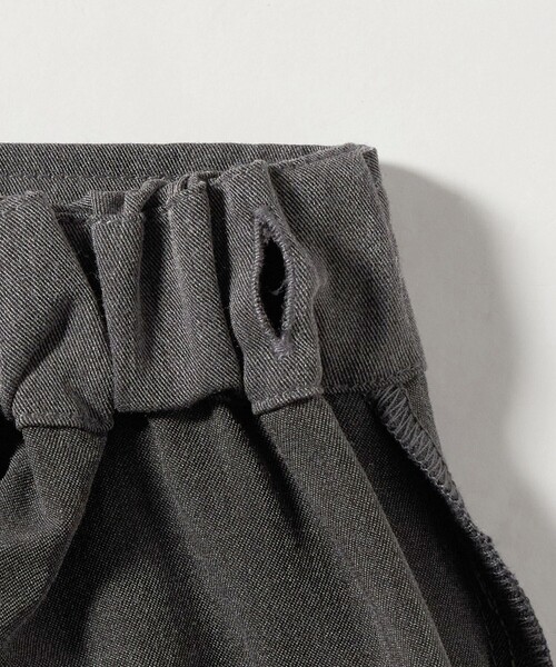 green label relaxing（グリーンレーベルリラクシング）の「【COOL CHIC GIRLS STYLE】プリーツ スカパン / キッズ  120cm-160cm（その他パンツ・キッズ・ダークグレー/ライトグレー・160cm/150cm/140cm/130cm/120cm）」の17枚目の写真