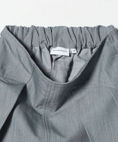 green label relaxing（グリーンレーベルリラクシング）の「【COOL CHIC GIRLS STYLE】プリーツ スカパン / キッズ  120cm-160cm（その他パンツ・キッズ・ダークグレー/ライトグレー・160cm/150cm/140cm/130cm/120cm）」の20枚目の写真