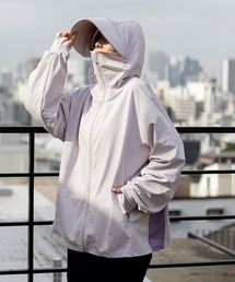 ユニセックス/WEB限定】モチーフ刺繍ロゴフードプルオーバー（パーカー