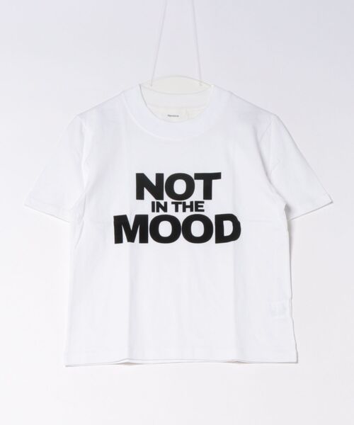 Narcissus（ナルシス）の「【Narcissus】モードロゴTシャツ（Tシャツ/カットソー・レディース・ホワイト/ブラウン・FREE）」の6枚目の写真