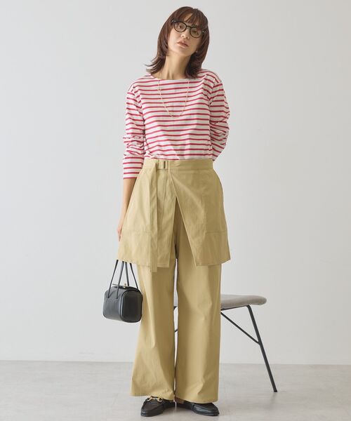 AMERICAN HOLIC（アメリカンホリック）の「【２点セット】レイヤードパンツ（その他パンツ・レディース・ベージュ/ブラック・L/M）」の20枚目の写真